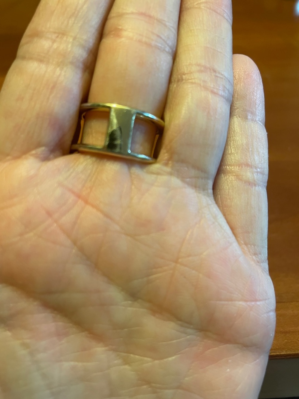 Kendra Scott Gold-Tone Ring with Black Drusy Center - Picture 5 of 5